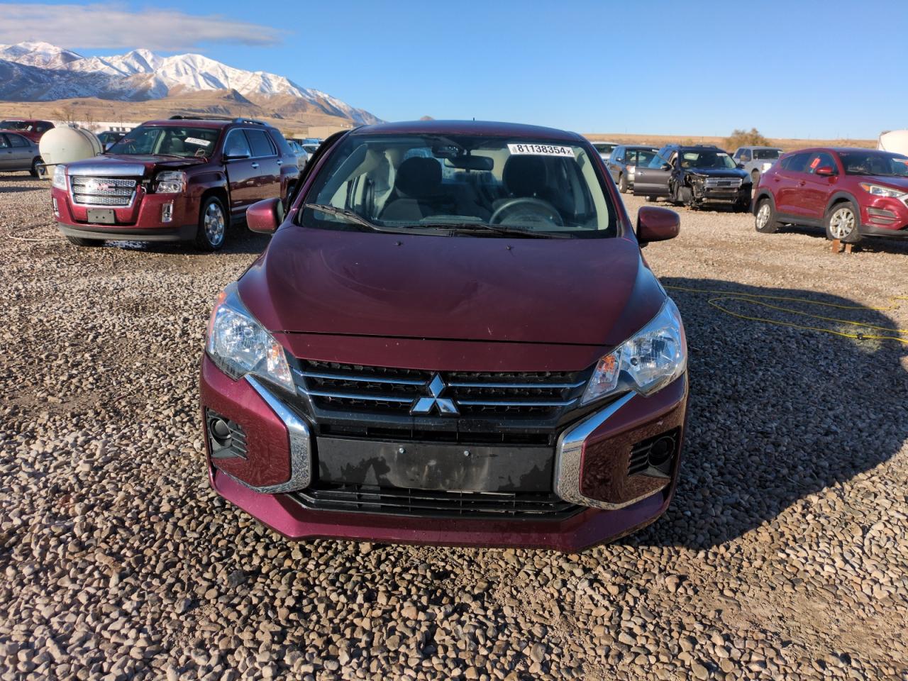 2022 MITSUBISHI MIRAGE G4 ES VIN:ML32FUFJ0NHF09261