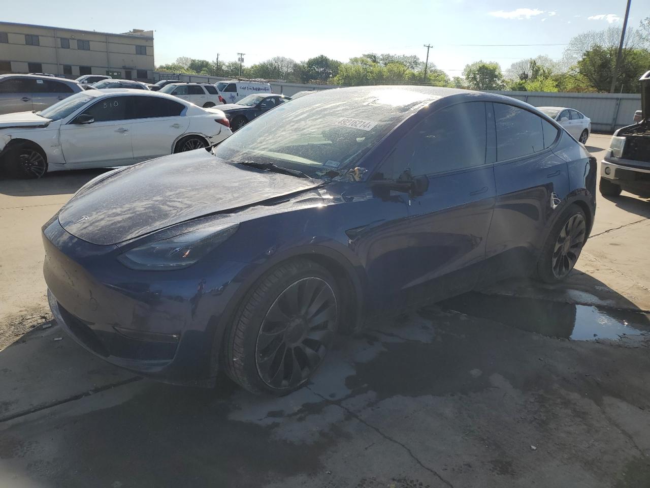 2022 TESLA MODEL Y  VIN:7SAYGDEF3NF415683