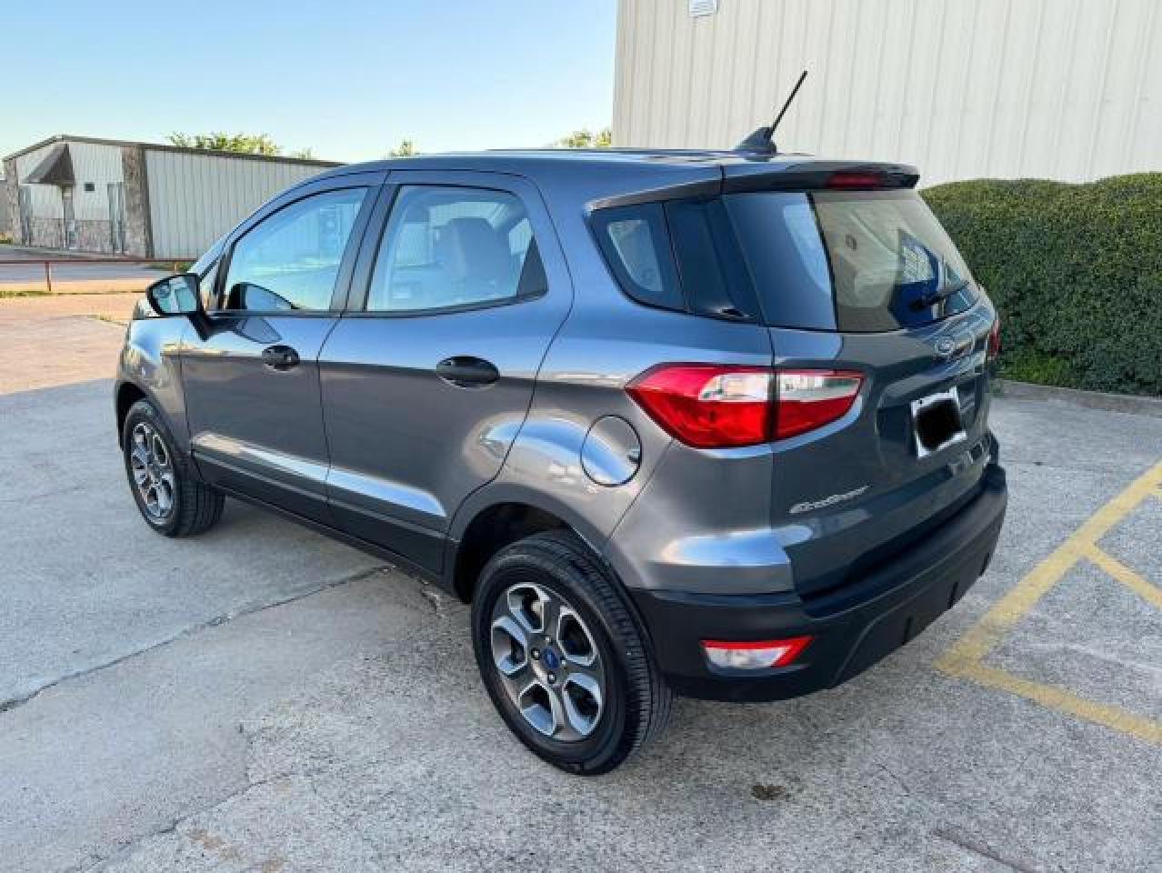 2022 FORD ECOSPORT S VIN:MAJ6S3FL2NC468623