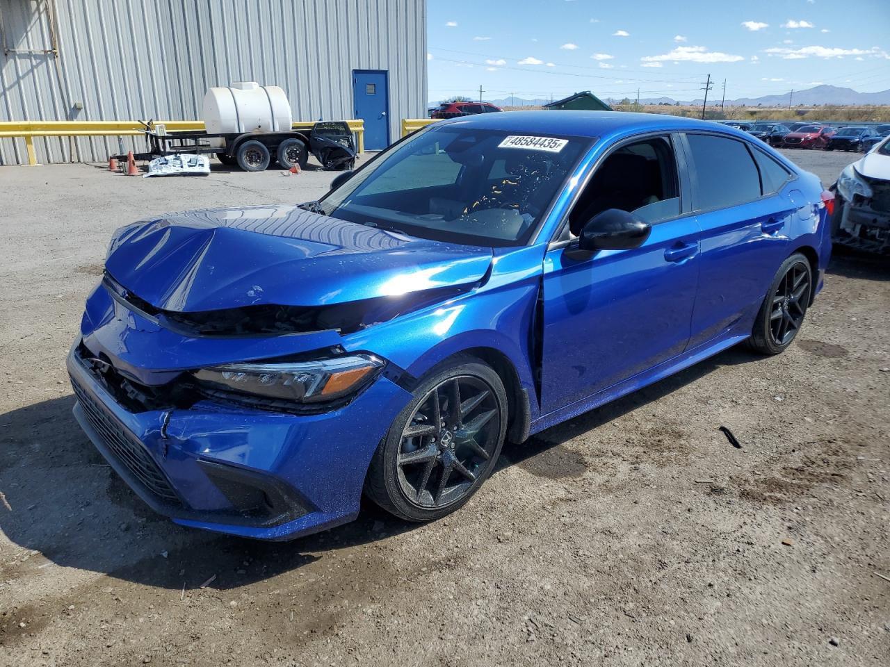 2022 HONDA CIVIC SPORT VIN:2HGFE2F56NH598058