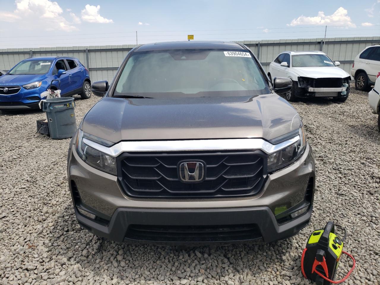 2022 HONDA RIDGELINE RTL VIN:5FPYK3F79NB011565