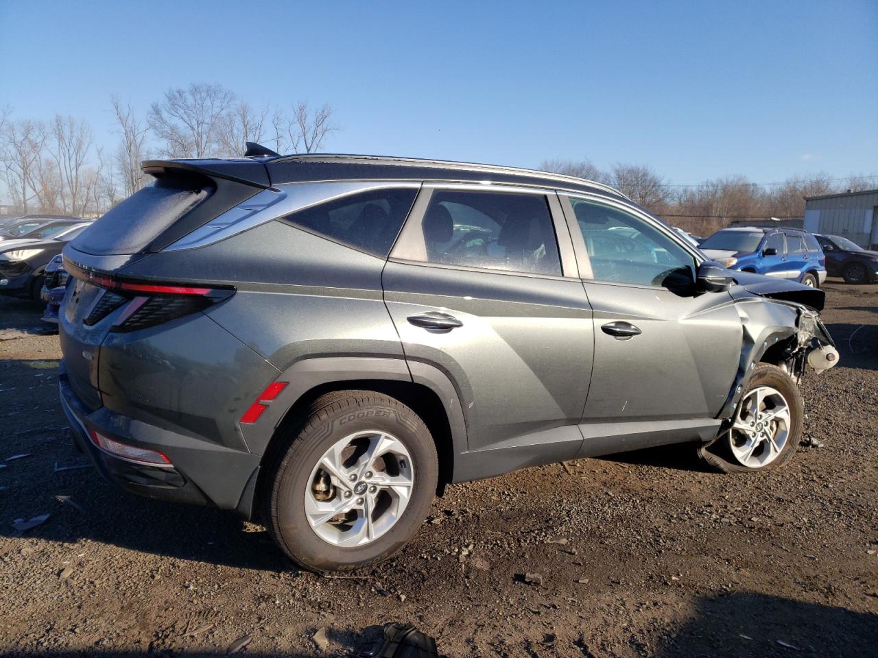 2022 HYUNDAI TUCSON SEL VIN:5NMJBCAE3NH084347