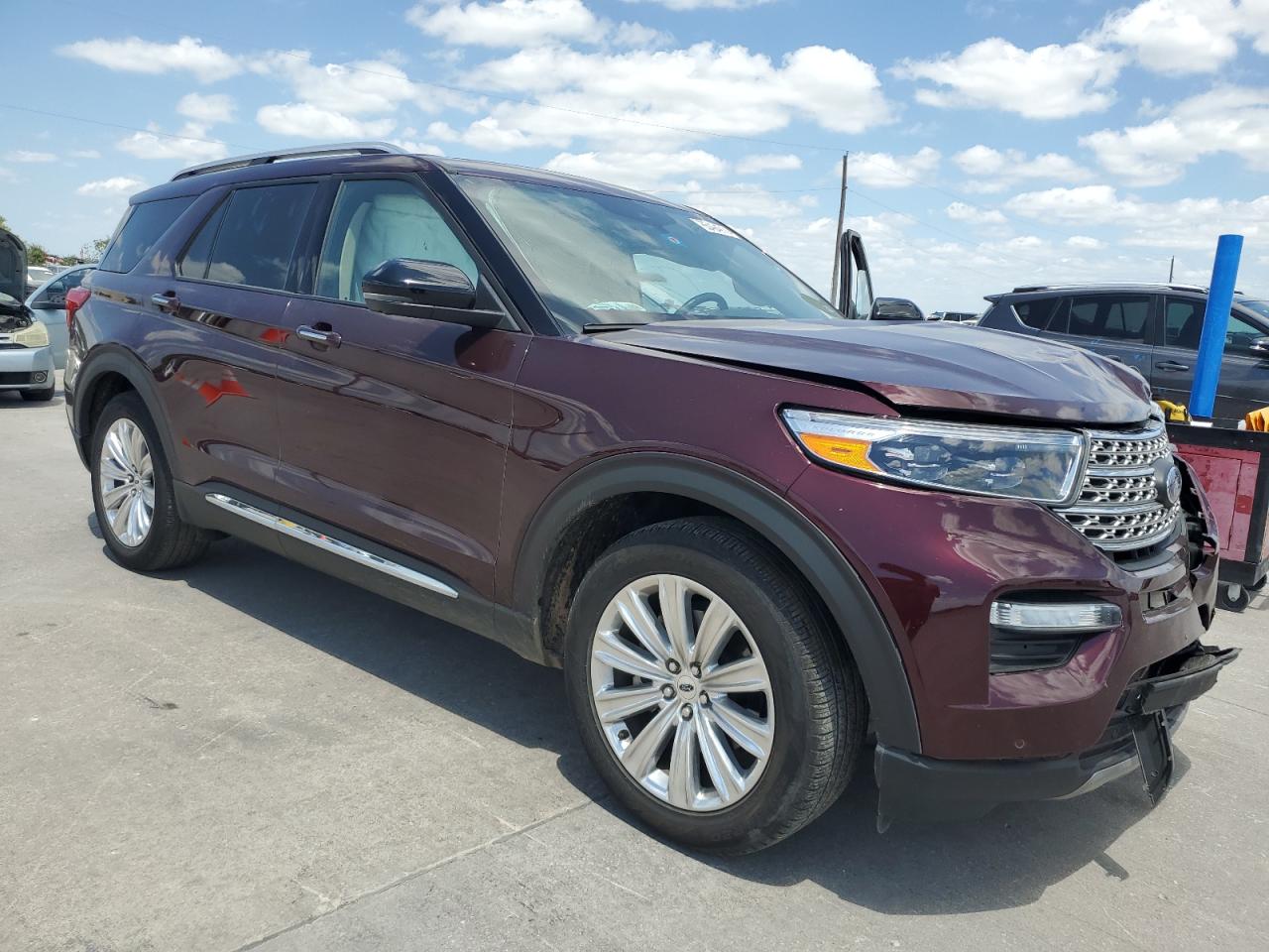 2022 FORD EXPLORER LIMITED VIN:1FMSK7FHXNGA61021