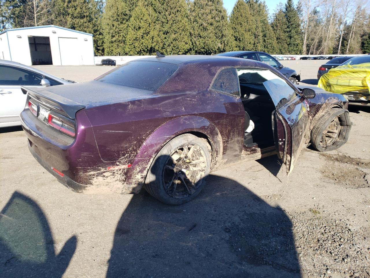 2022 DODGE CHALLENGER SRT HELLCAT REDEYE VIN:2C3CDZL97NH102788