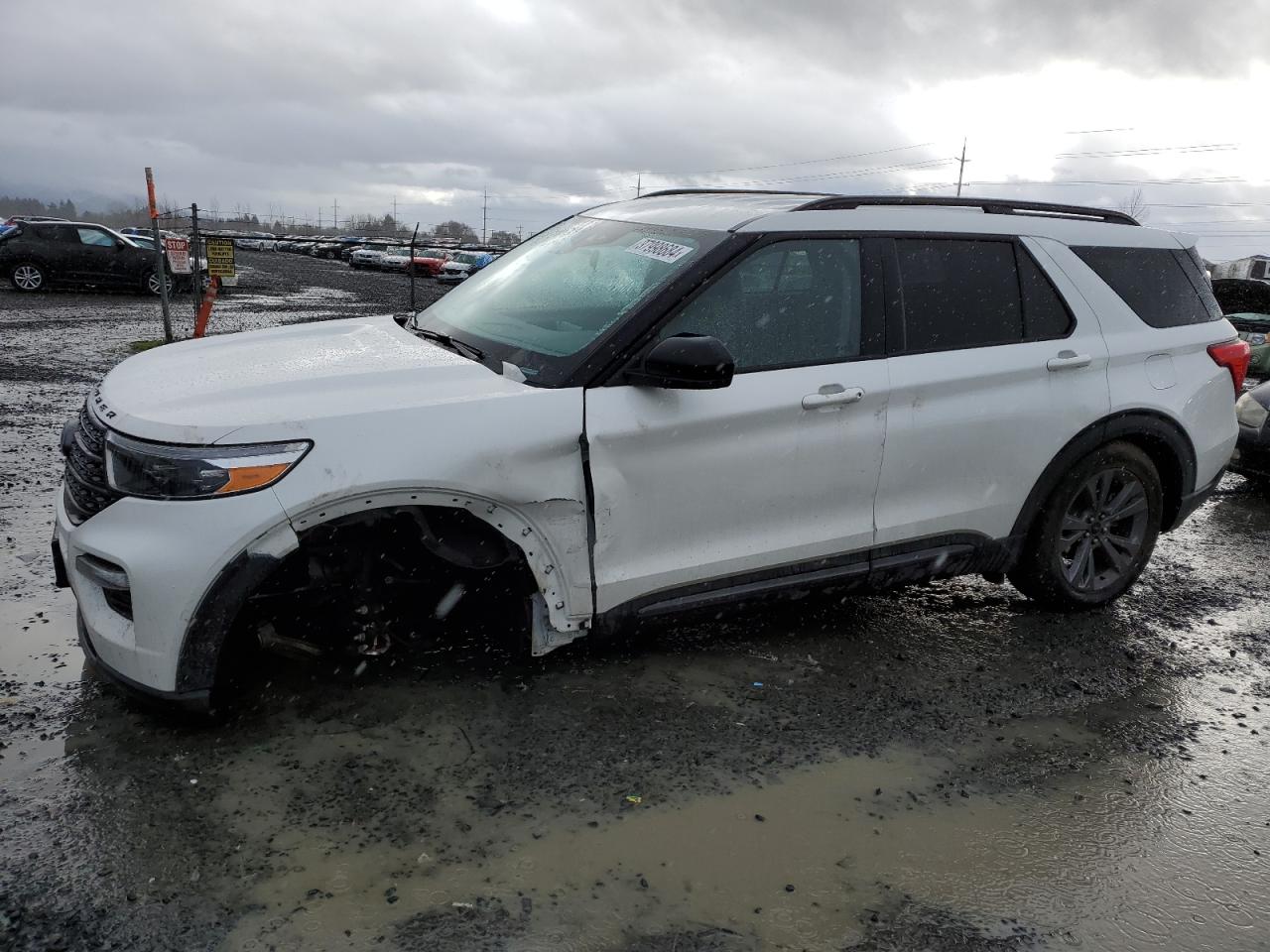 2022 FORD EXPLORER XLT VIN:1FMSK8DH2NGB72994