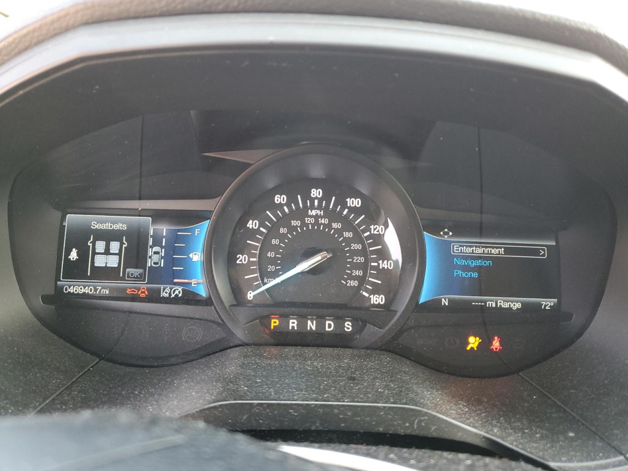 2022 FORD EDGE SEL VIN:2FMPK4J92NBA09815