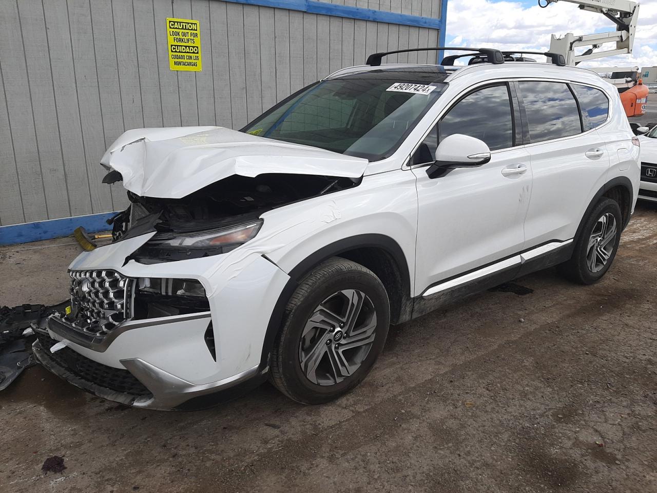 2022 HYUNDAI SANTA FE SEL VIN:5NMS34AJ8NH467432