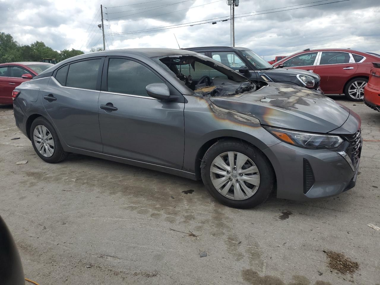 2024 NISSAN SENTRA S VIN:3N1AB8BV4RY288438