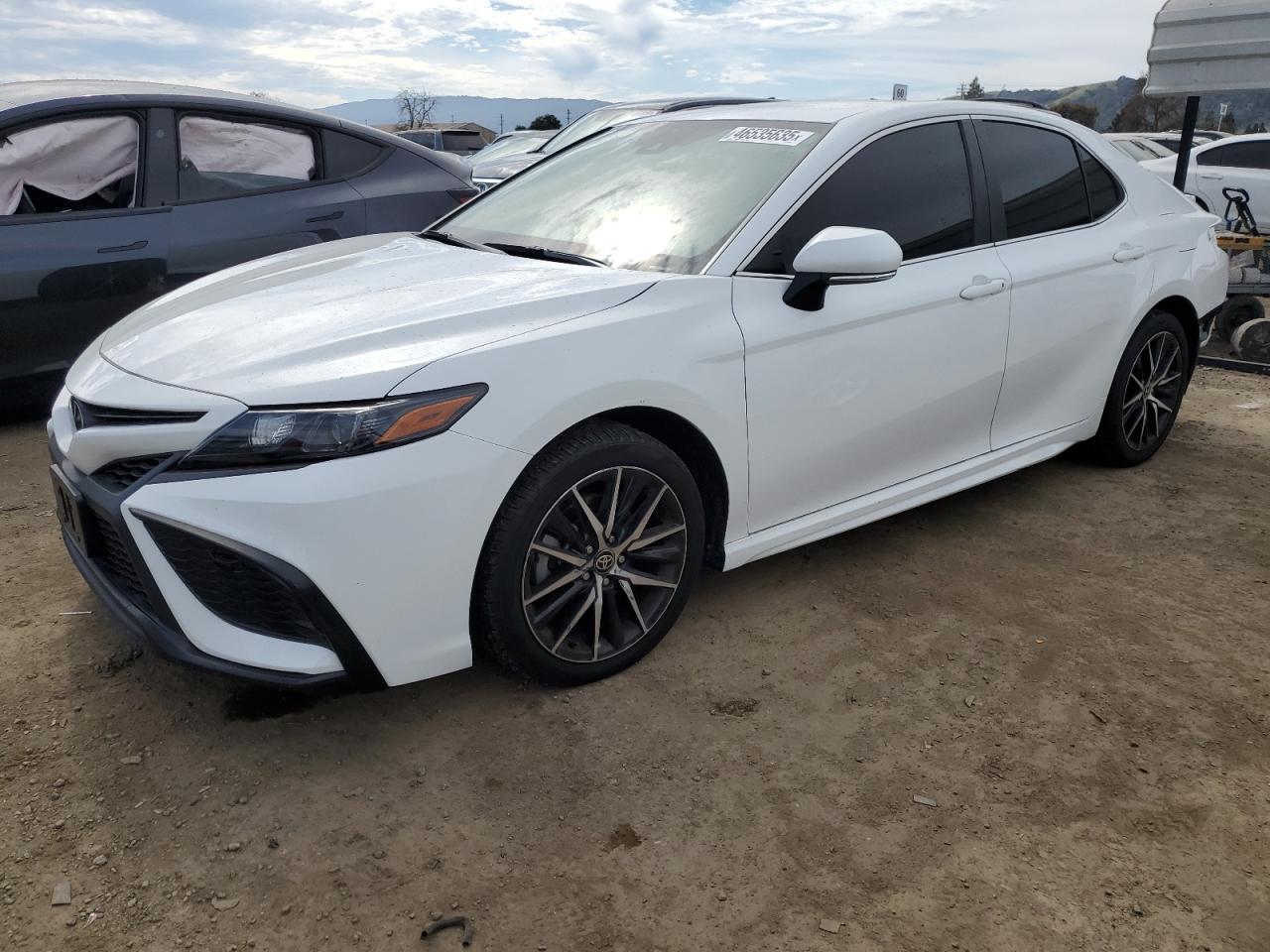 2022 TOYOTA CAMRY SE VIN:4T1G11AK4NU618497