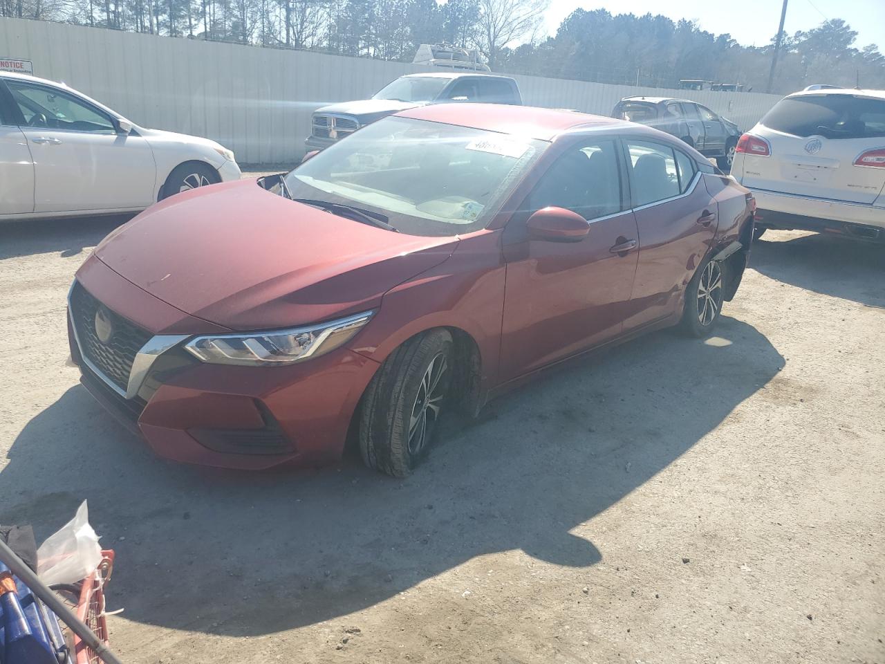 2022 NISSAN SENTRA SV VIN:3N1AB8CV1NY274053