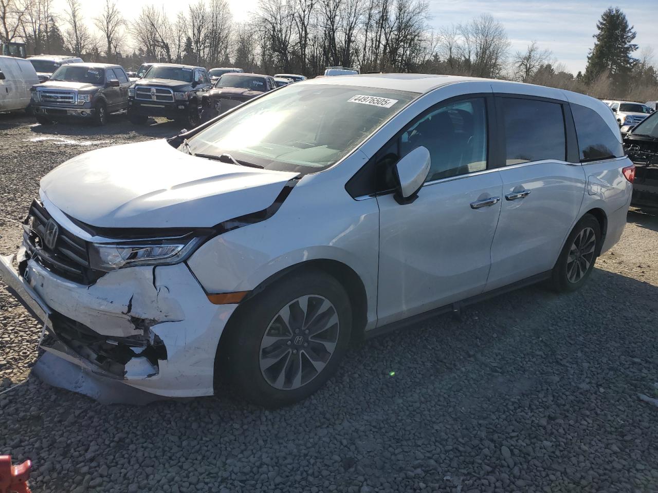 2022 HONDA ODYSSEY EXL VIN:5FNRL6H7XNB047760