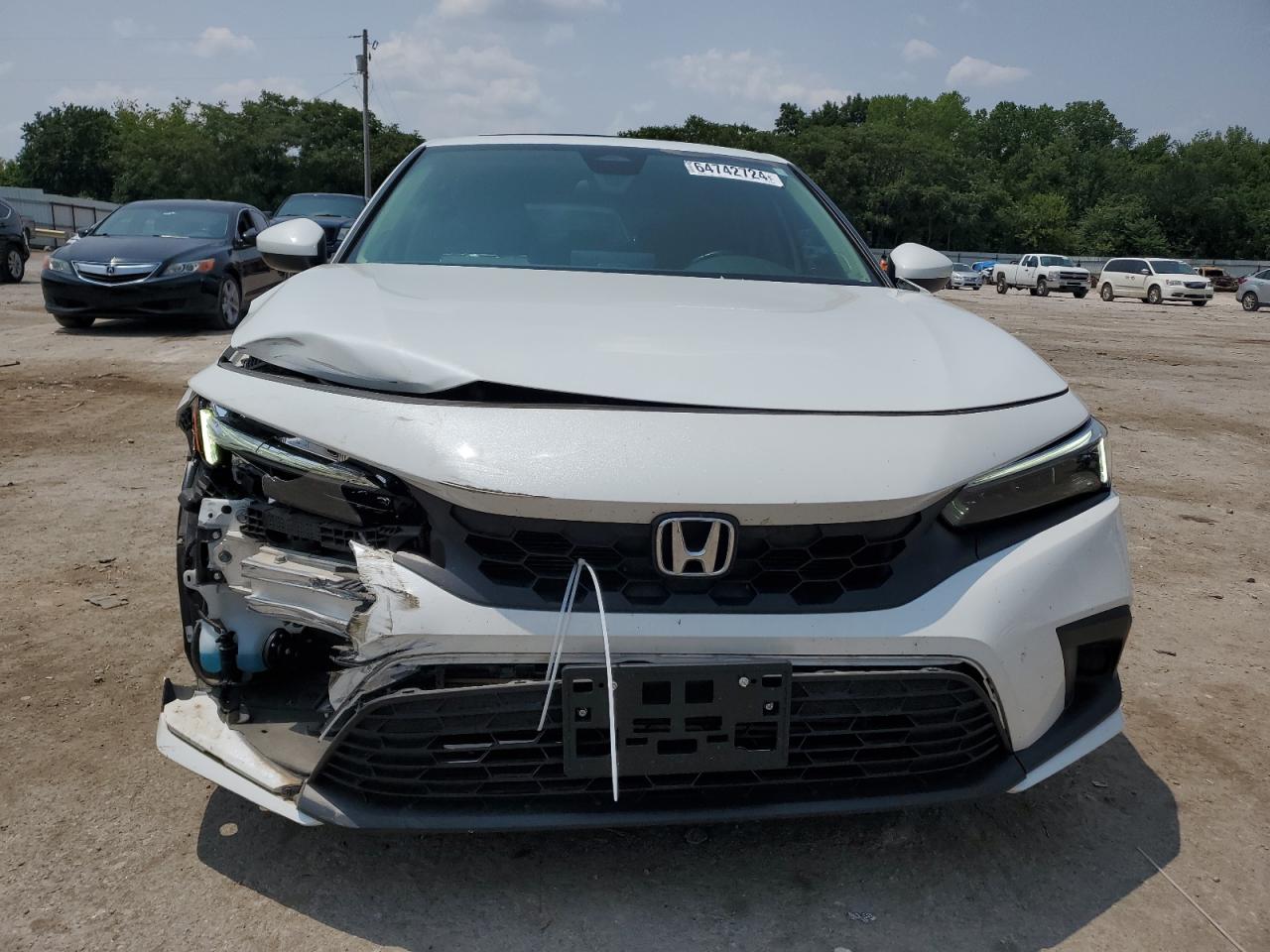 2022 HONDA CIVIC EXL VIN:19XFL1H7XNE003608