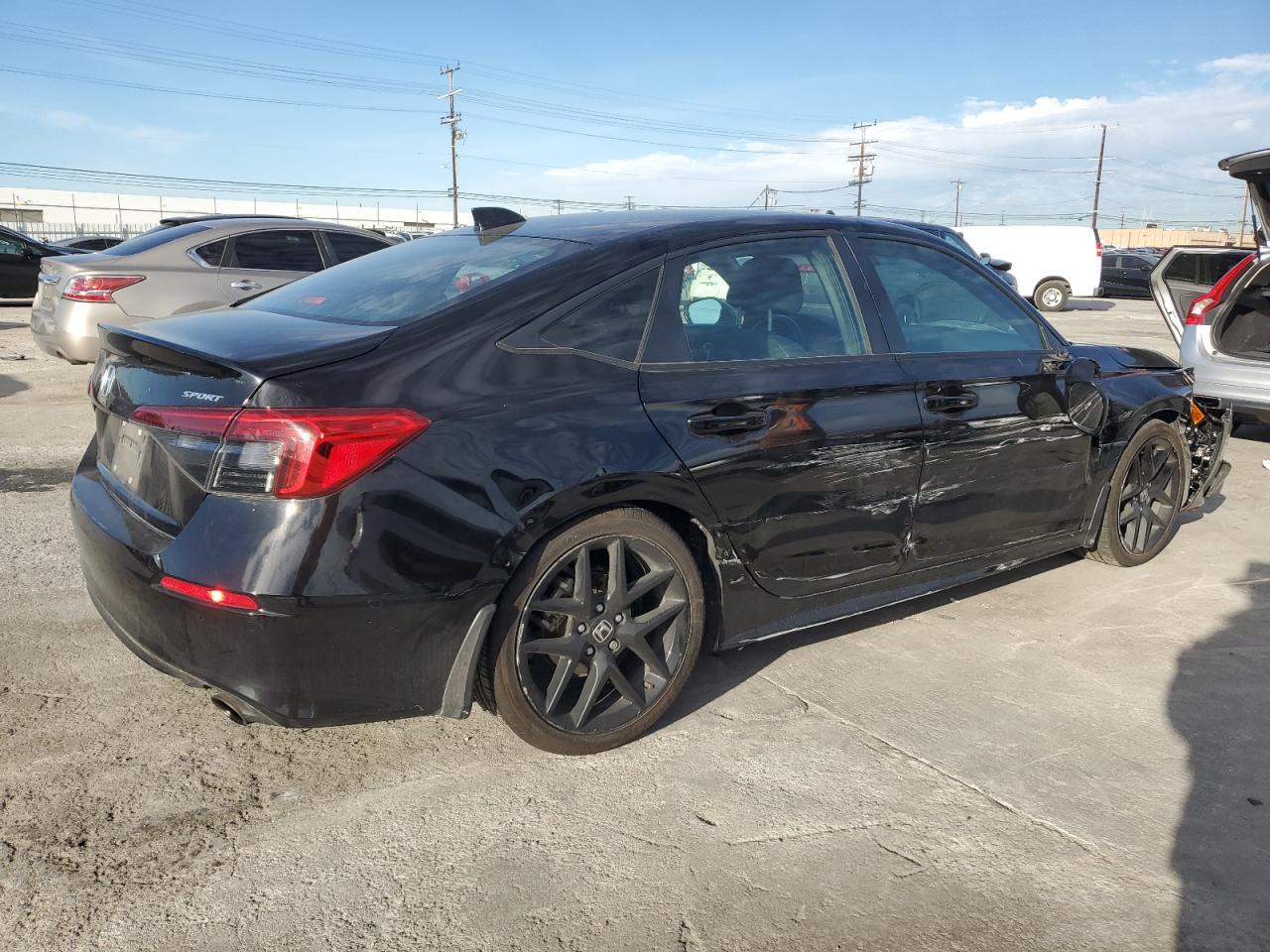 2024 HONDA CIVIC SPORT VIN:2HGFE2F50RH537231
