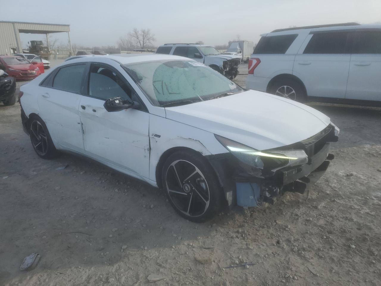 2023 HYUNDAI ELANTRA N LINE VIN:KMHLR4AFXPU543982