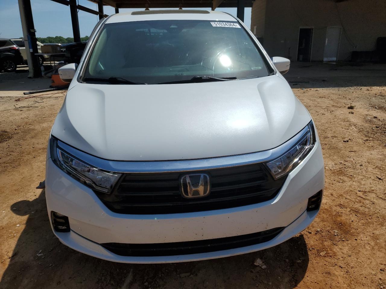 2022 HONDA ODYSSEY ELITE VIN:5FNRL6H96NB012425