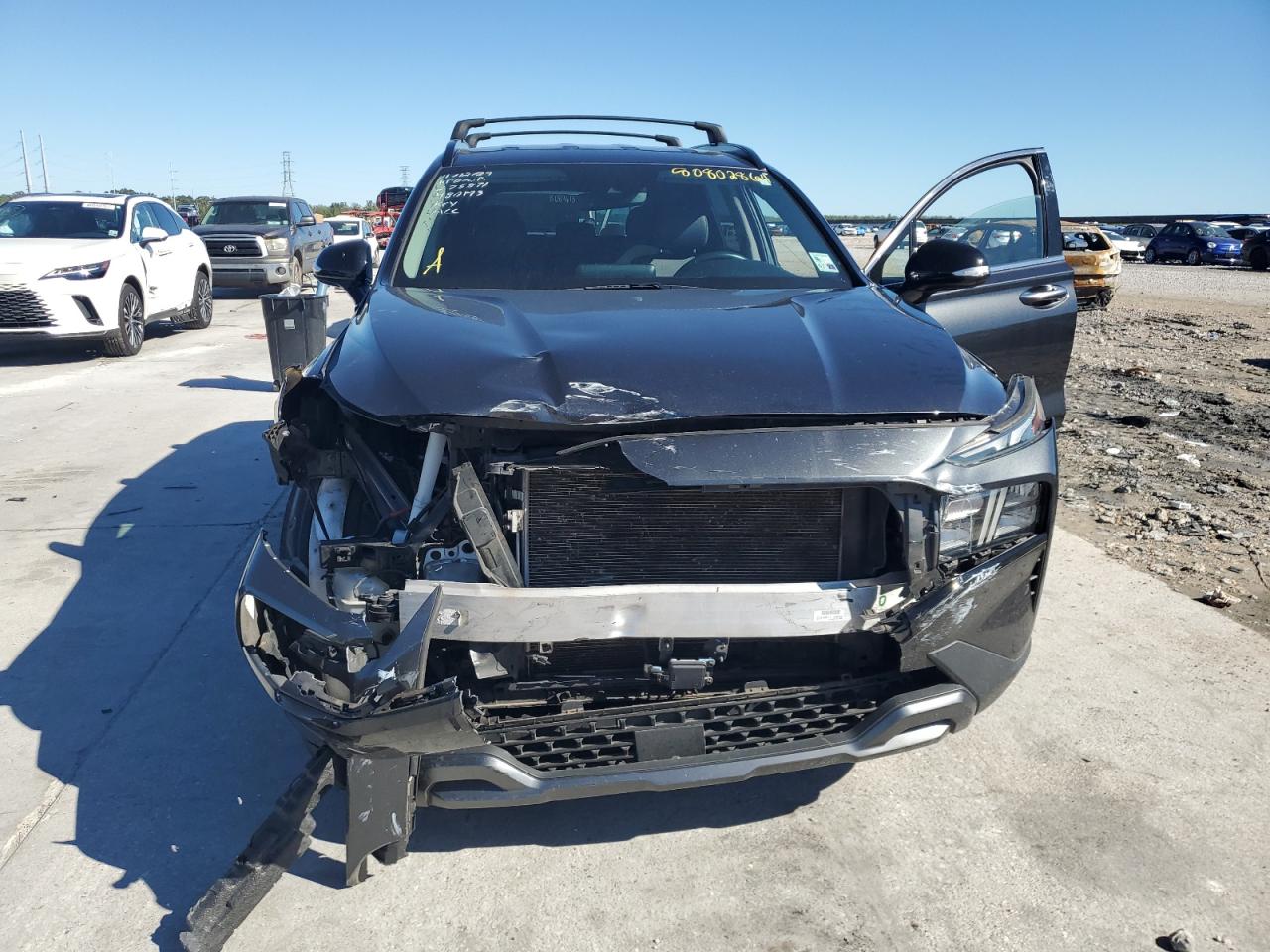 2022 HYUNDAI SANTA FE SEL VIN:5NMS6DAJ5NH480193