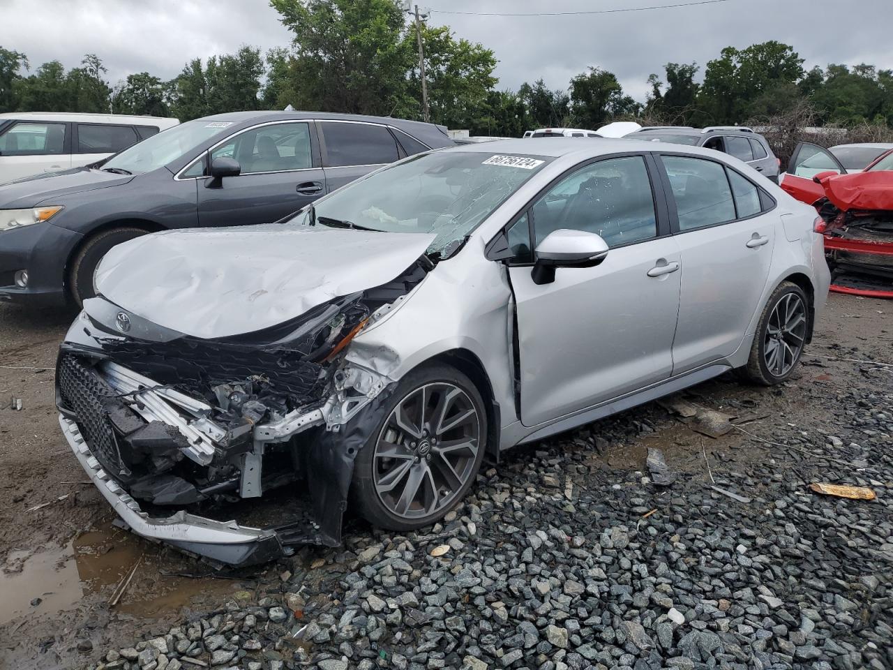 2022 TOYOTA COROLLA SE VIN:5YFS4MCE1NP136789