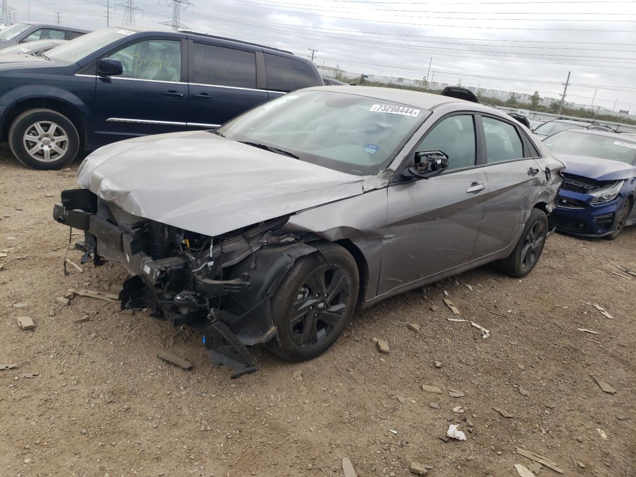 2023 HYUNDAI ELANTRA SEL VIN:KMHLM4AG2PU594254