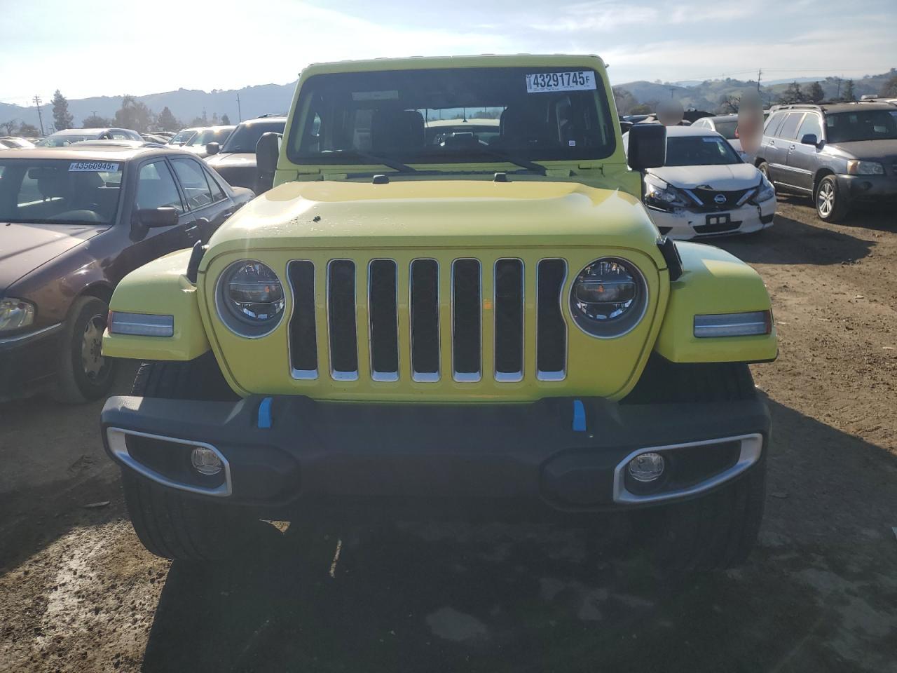2022 JEEP WRANGLER UNLIMITED SAHARA 4XE VIN:1C4JJXP64NW229242
