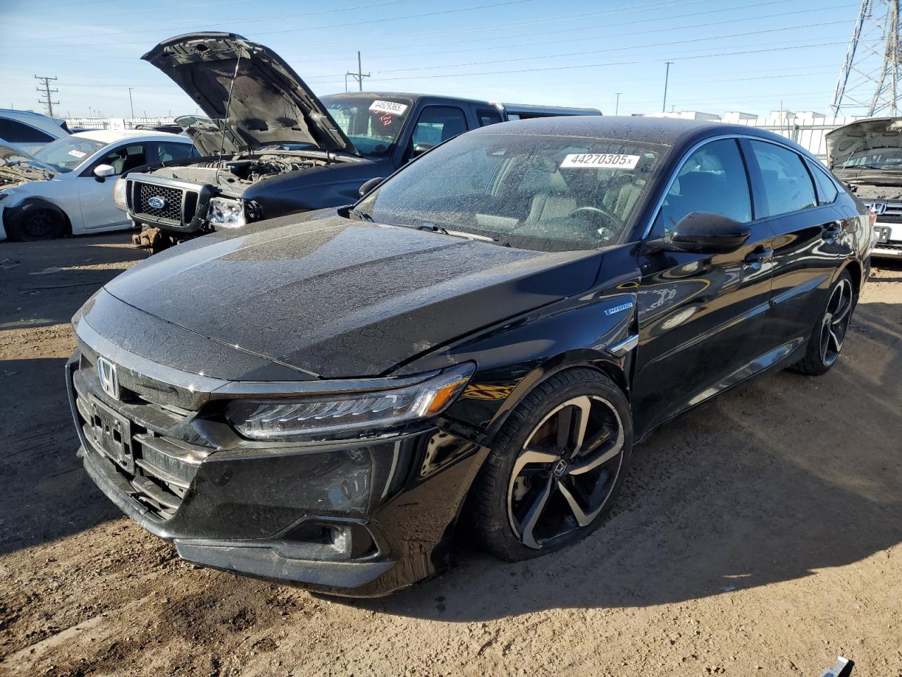 2022 HONDA ACCORD HYBRID SPORT VIN:1HGCV3F20NA000043