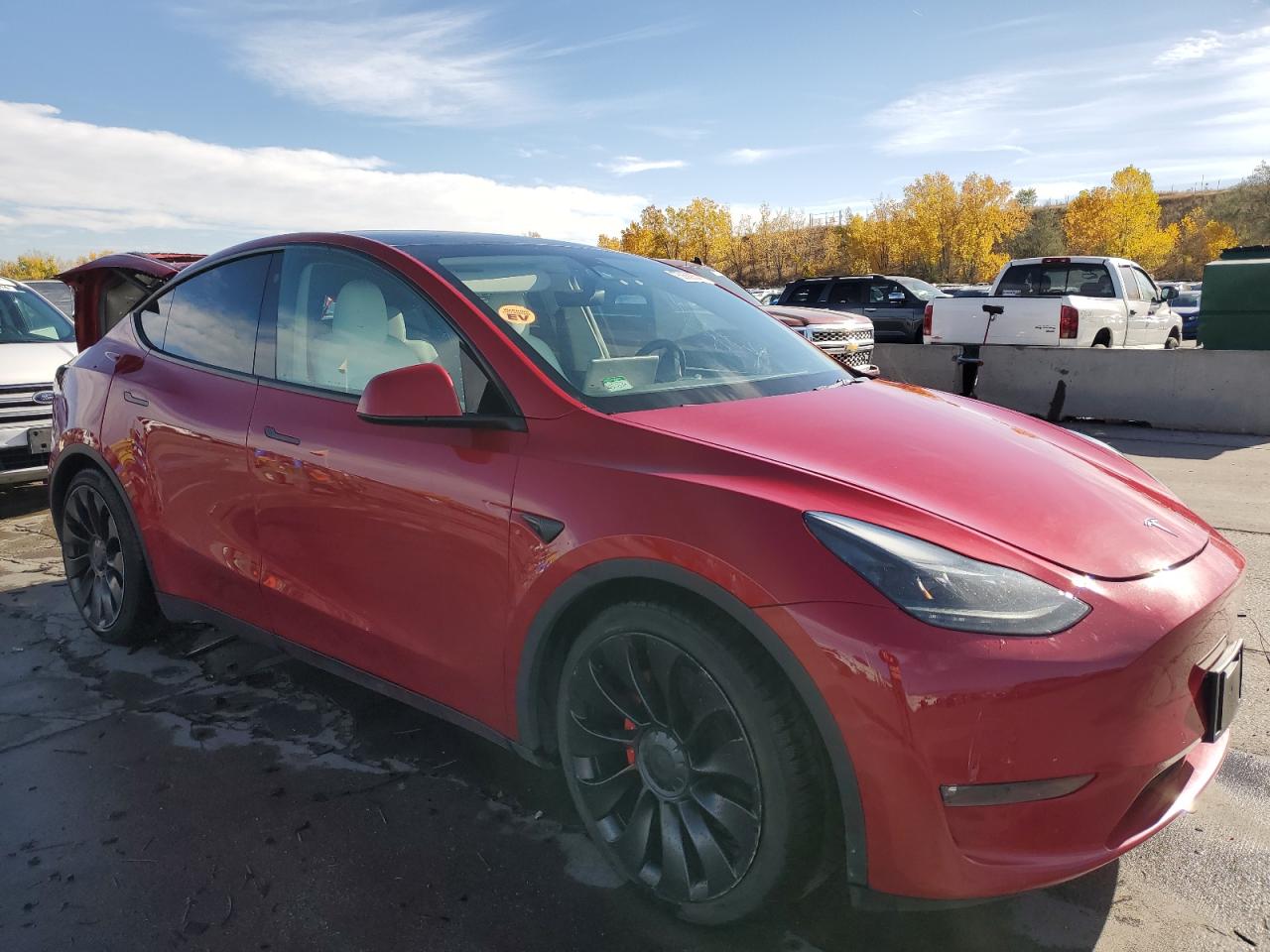 2022 TESLA MODEL Y  VIN:7SAYGDEF4NF547187