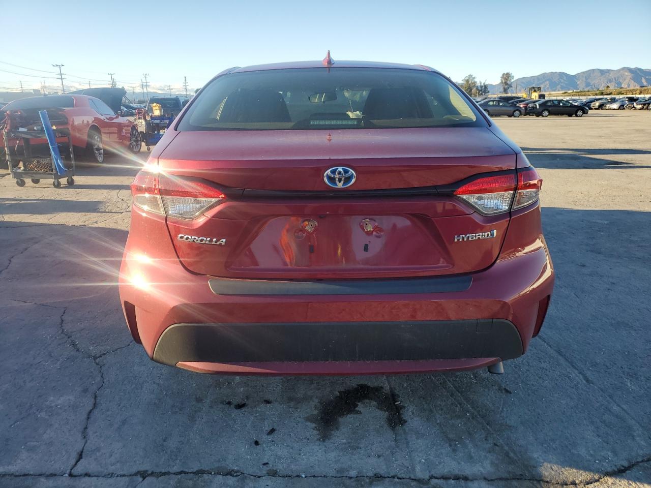 2022 TOYOTA COROLLA LE VIN:JTDEAMDEXNJ041818