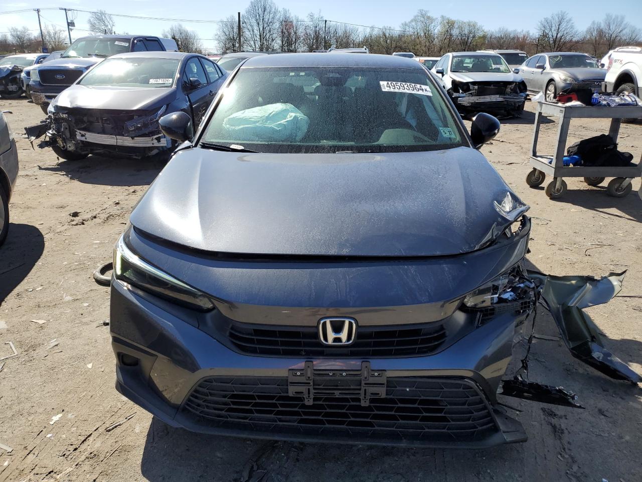 2022 HONDA CIVIC SPORT VIN:2HGFE2F50NH519161