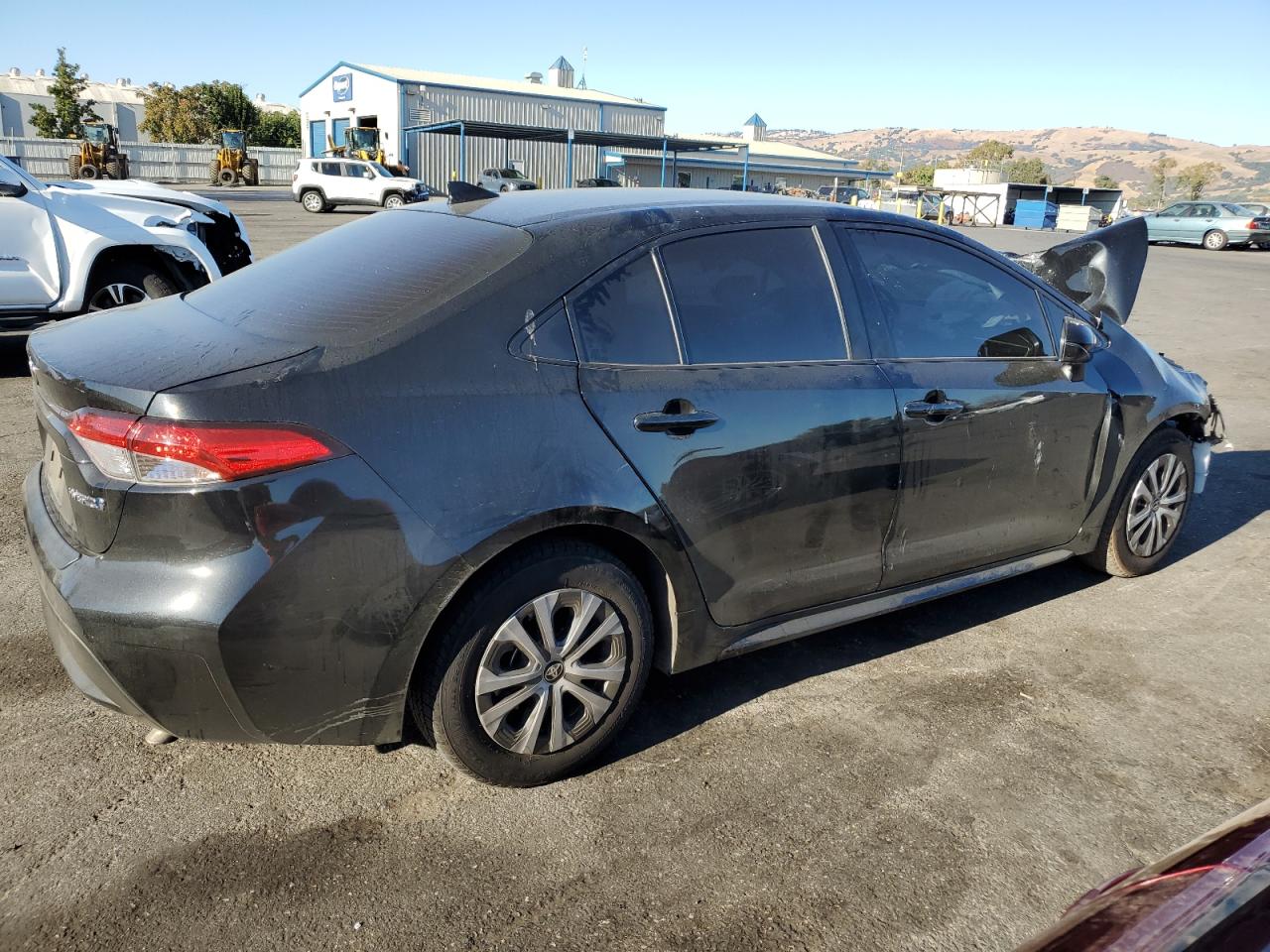2022 TOYOTA COROLLA LE VIN:JTDEAMDE5NJ057733