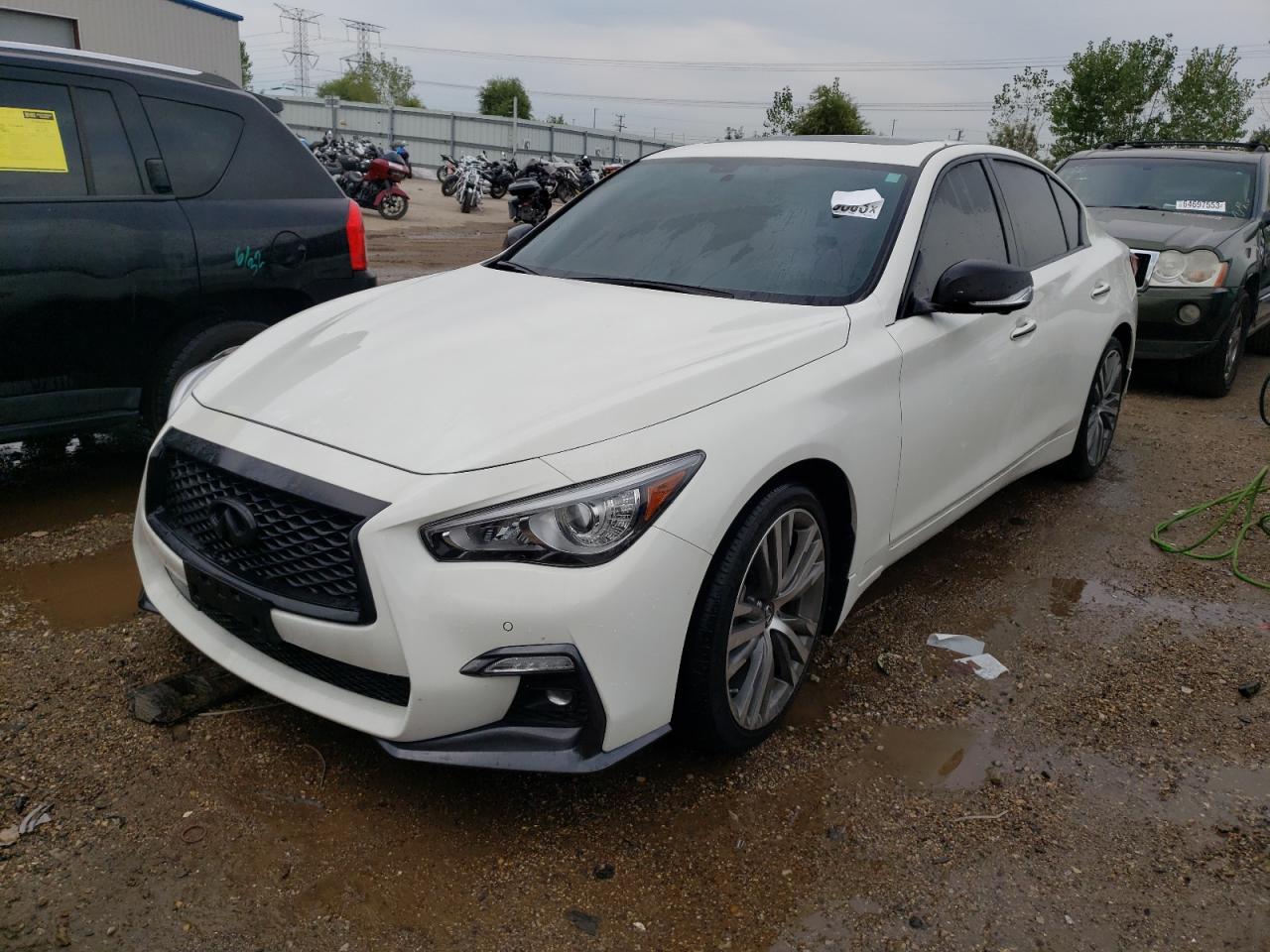 2022 INFINITI Q50 SENSORY VIN:JN1EV7CR4NM341687