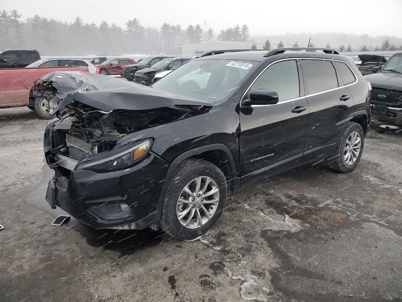 2022 JEEP CHEROKEE LATITUDE LUX VIN:1C4PJMMN2ND522041