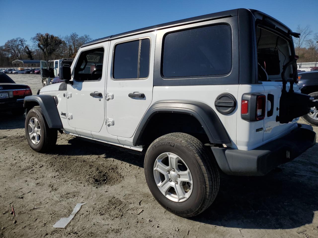 2022 JEEP WRANGLER UNLIMITED SPORT VIN:1C4HJXDM2NW135488