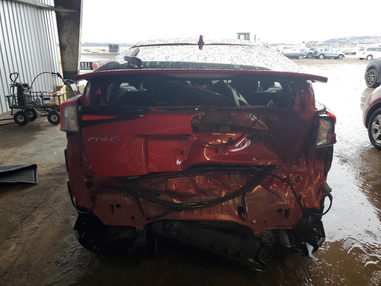 2022 TOYOTA PRIUS NIGHT SHADE VIN:JTDKAMFUXN3171805