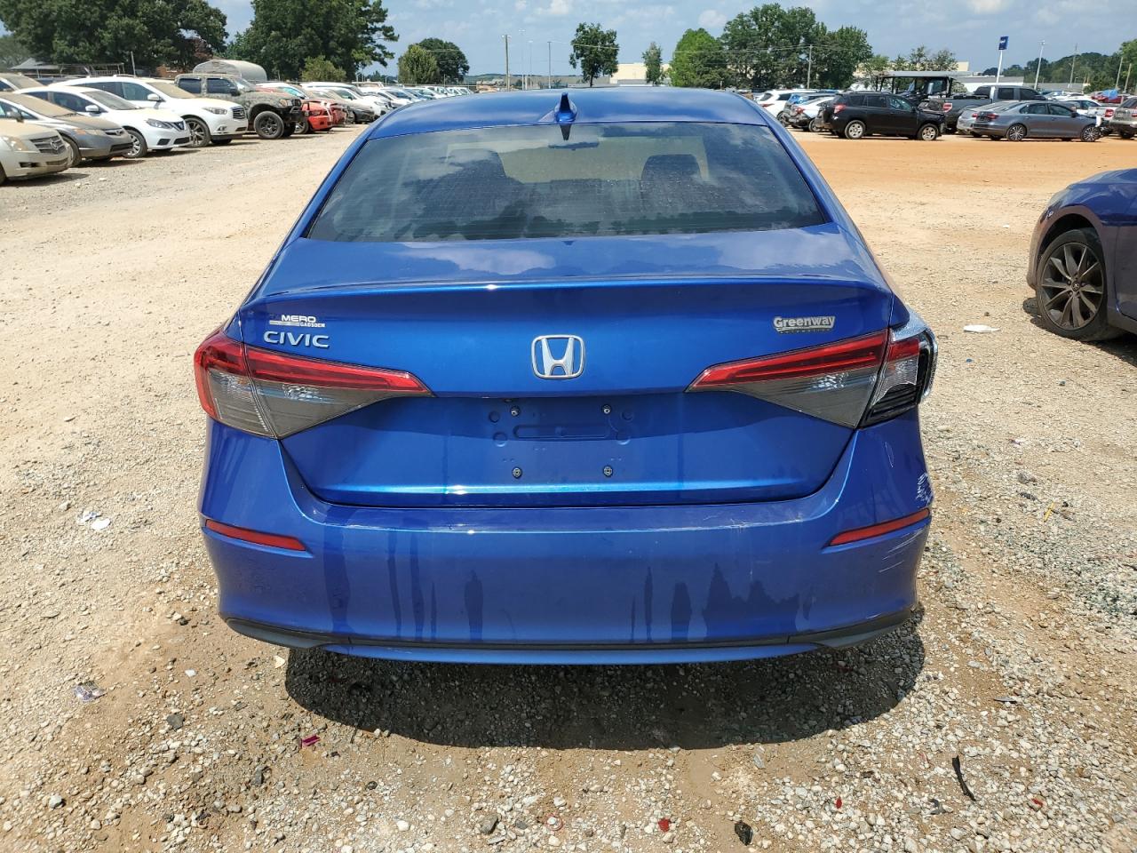 2022 HONDA CIVIC EX VIN:2HGFE1F76NH303827