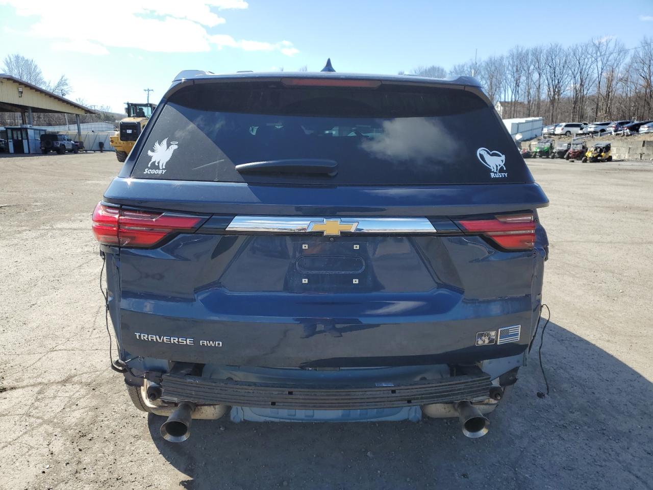 2022 CHEVROLET TRAVERSE LS VIN:1GNEVFKW8NJ193745