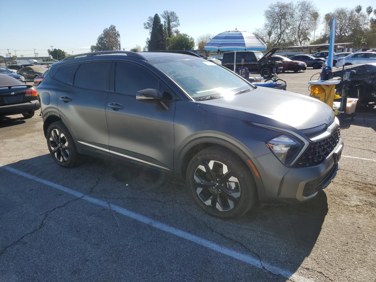 2023 KIA SPORTAGE X LINE VIN:KNDPYDAH9P7091497