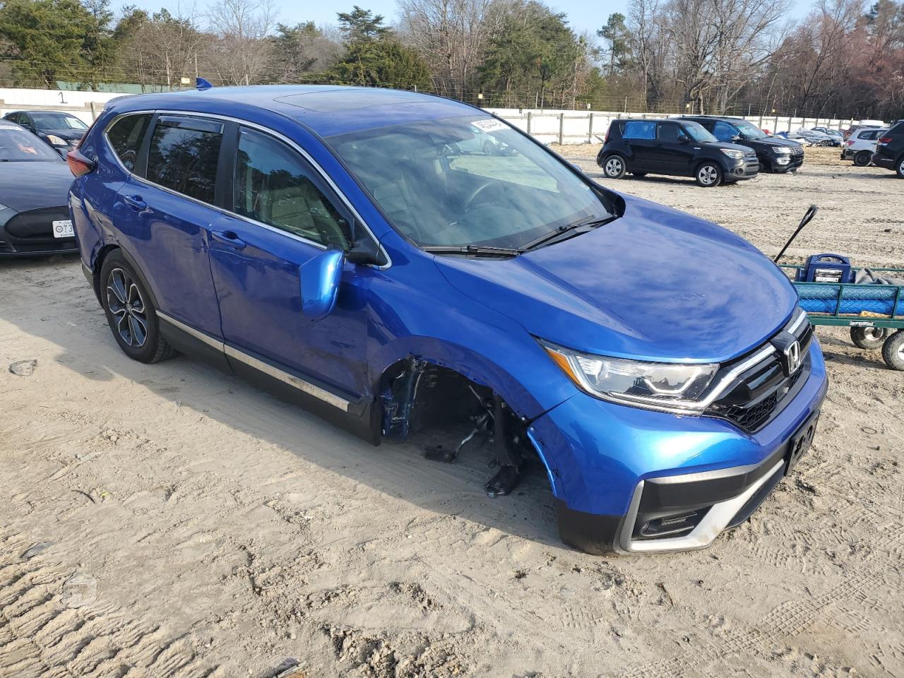 2022 HONDA CR-V EXL VIN:7FARW2H85NE033102