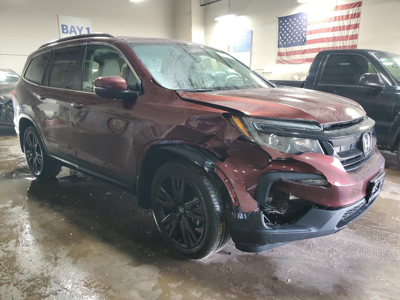 2022 HONDA PILOT SE VIN:5FNYF6H29NB089635