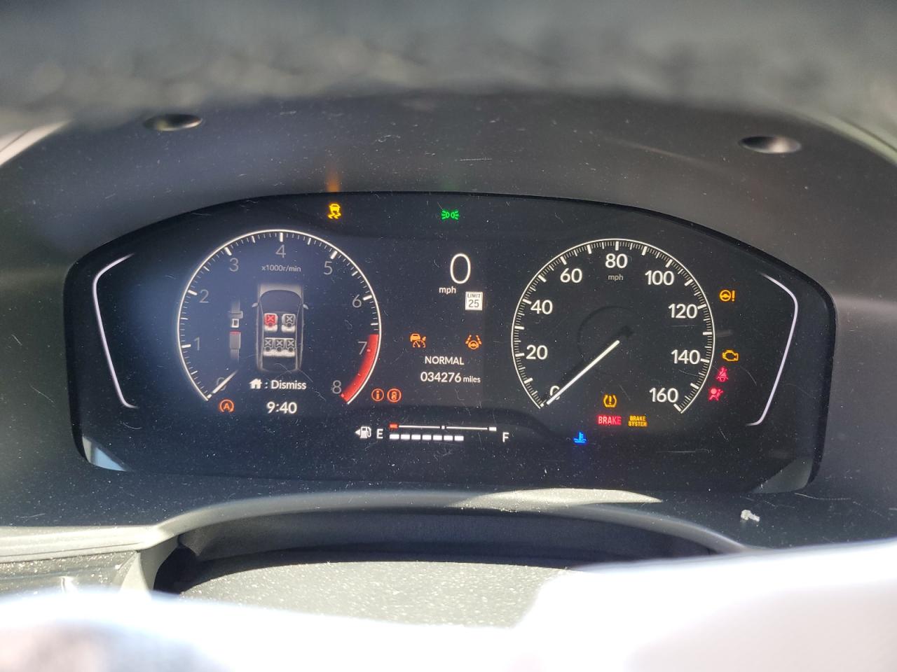 2022 HONDA CIVIC SPORT VIN:2HGFE2F5XNH527753