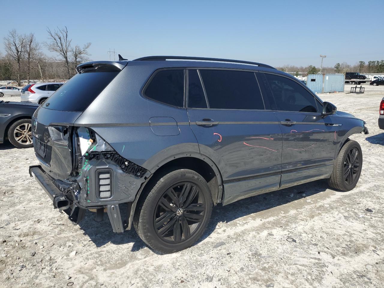 2022 VOLKSWAGEN TIGUAN SE R-LINE BLACK VIN:3VVCB7AX5NM080672