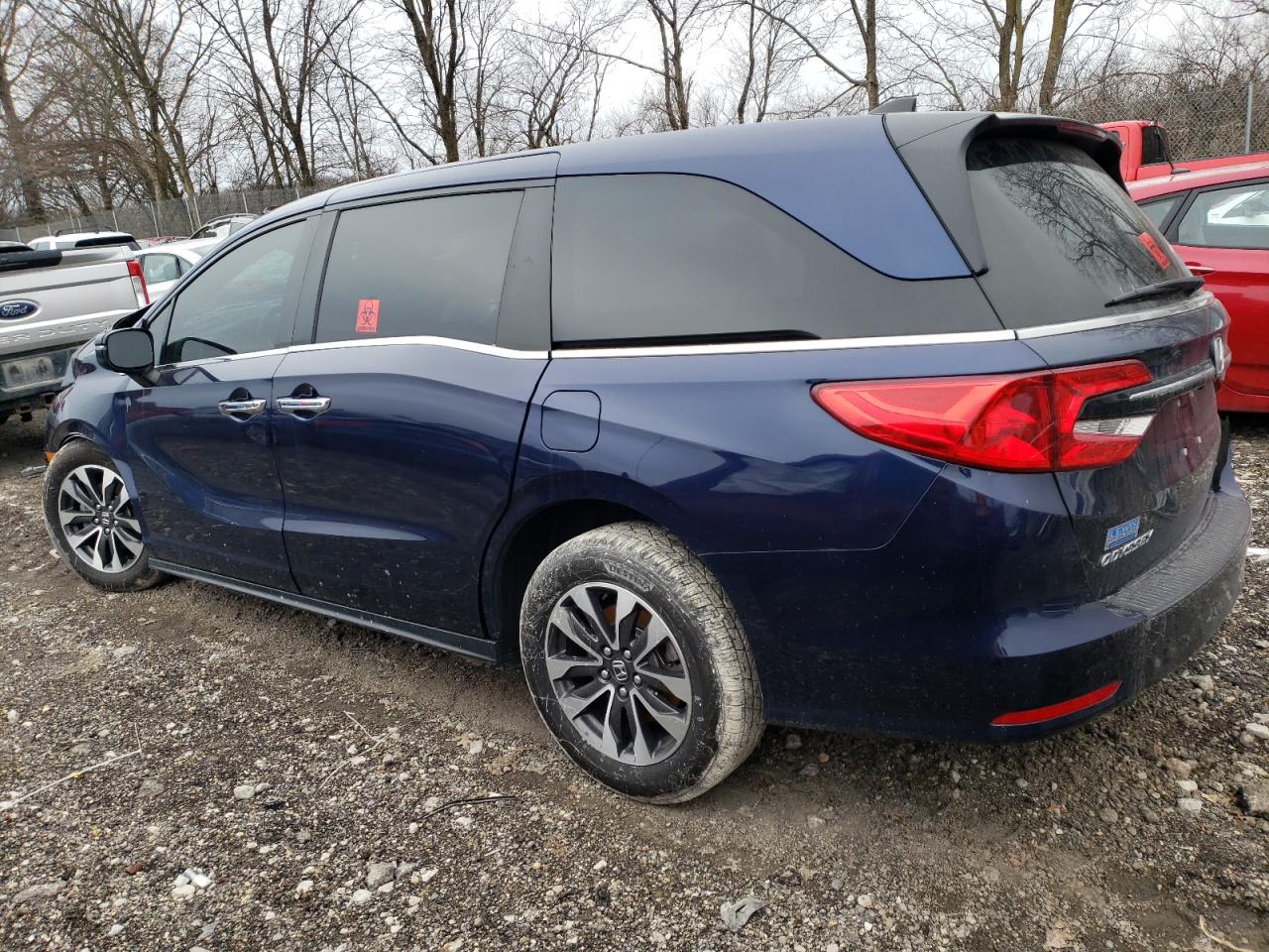 2022 HONDA ODYSSEY EXL VIN:5FNRL6H71NB035657