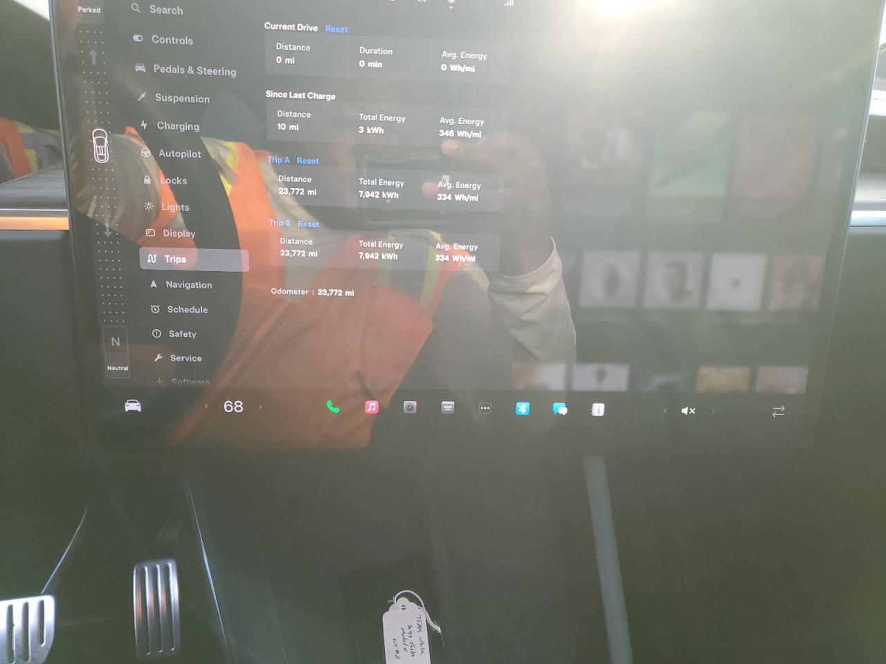 2023 TESLA MODEL X  VIN:7SAXCBE52PF401523