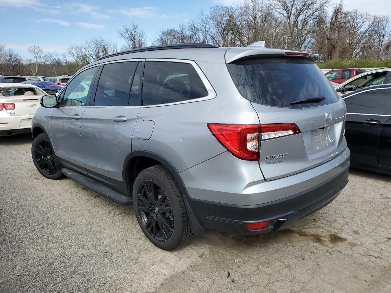 2022 HONDA PILOT SE VIN:5FNYF6H2XNB078501