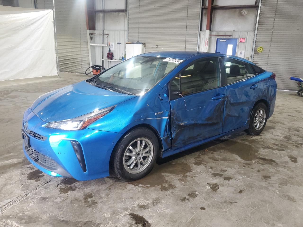 2022 TOYOTA PRIUS NIGHT SHADE VIN:JTDKAMFU9N3154719