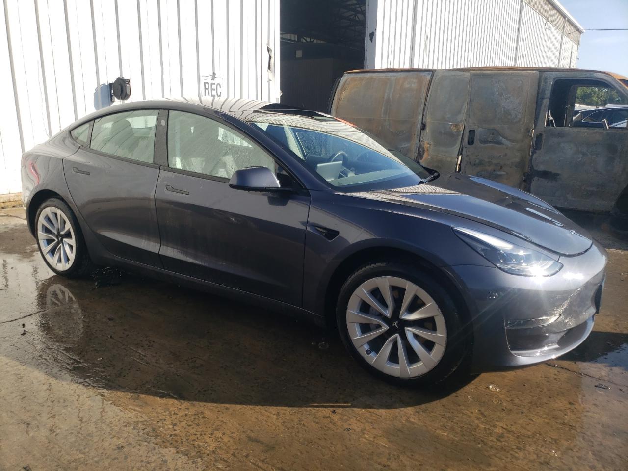 2022 TESLA MODEL 3  VIN:5YJ3E1EA9NF130342