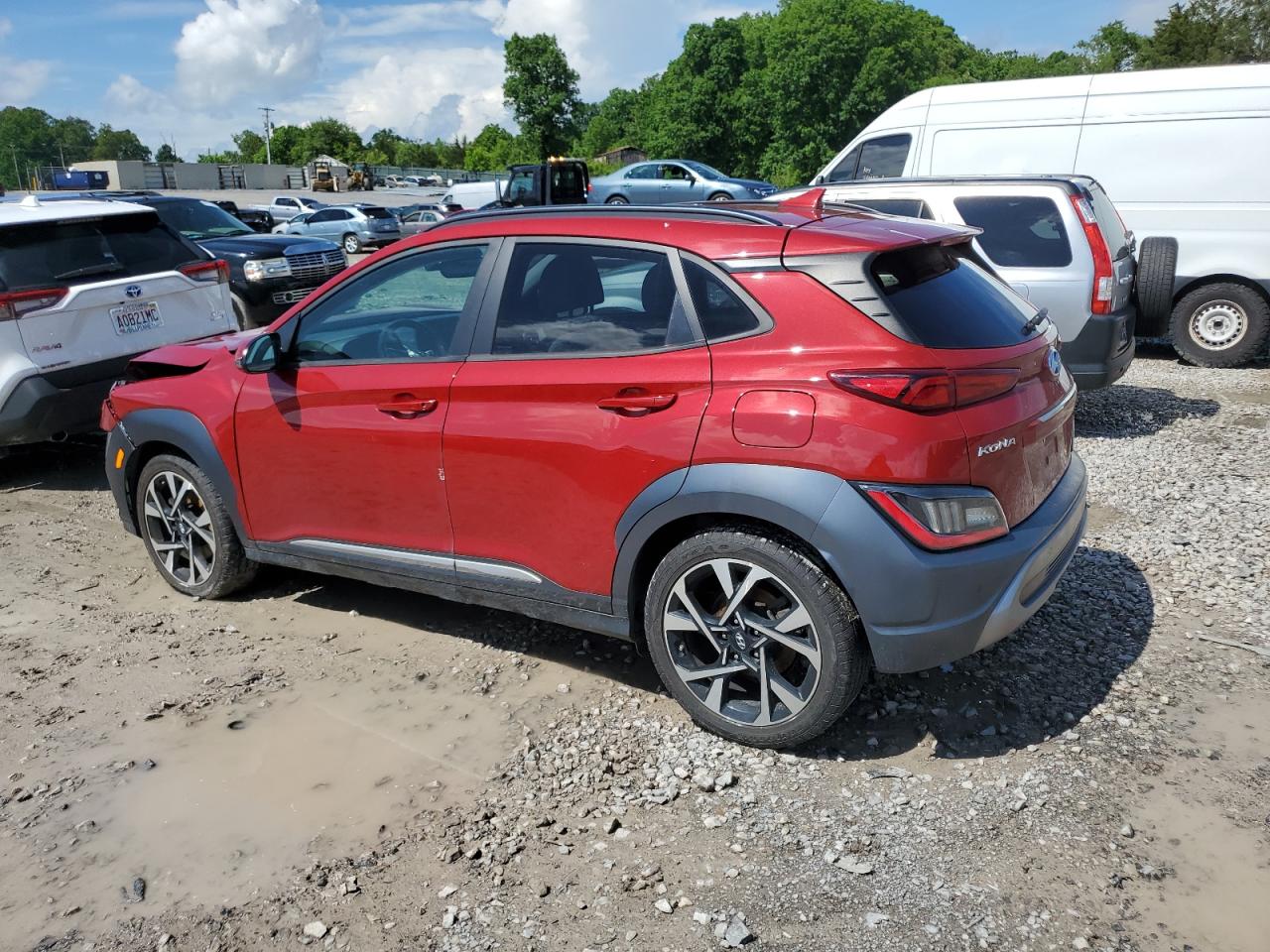 2022 HYUNDAI KONA LIMITED VIN:KM8K53A37NU782992