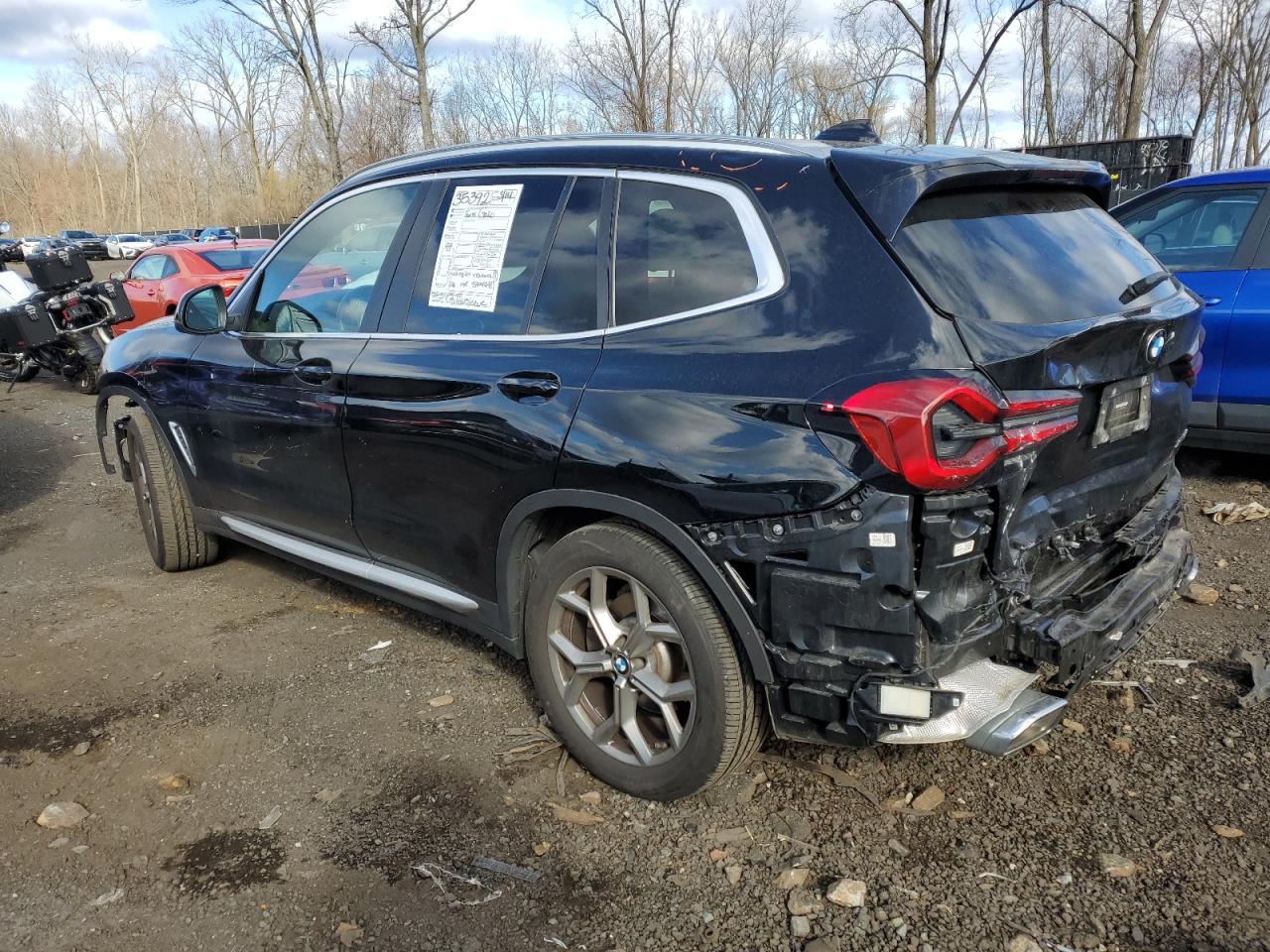 2022 BMW X3 XDRIVE30I VIN:5UX53DP03N9K09289