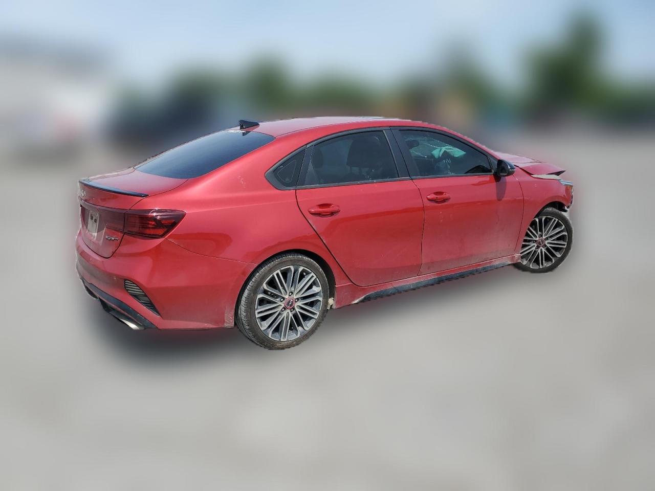 2022 KIA FORTE GT VIN:3KPF44AC6NE428877