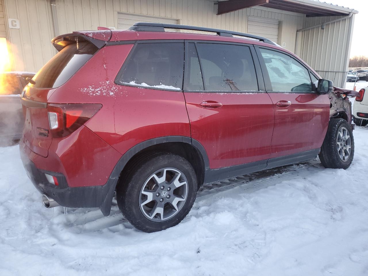 2022 HONDA PASSPORT TRAIL SPORT VIN:5FNYF8H66NB007634