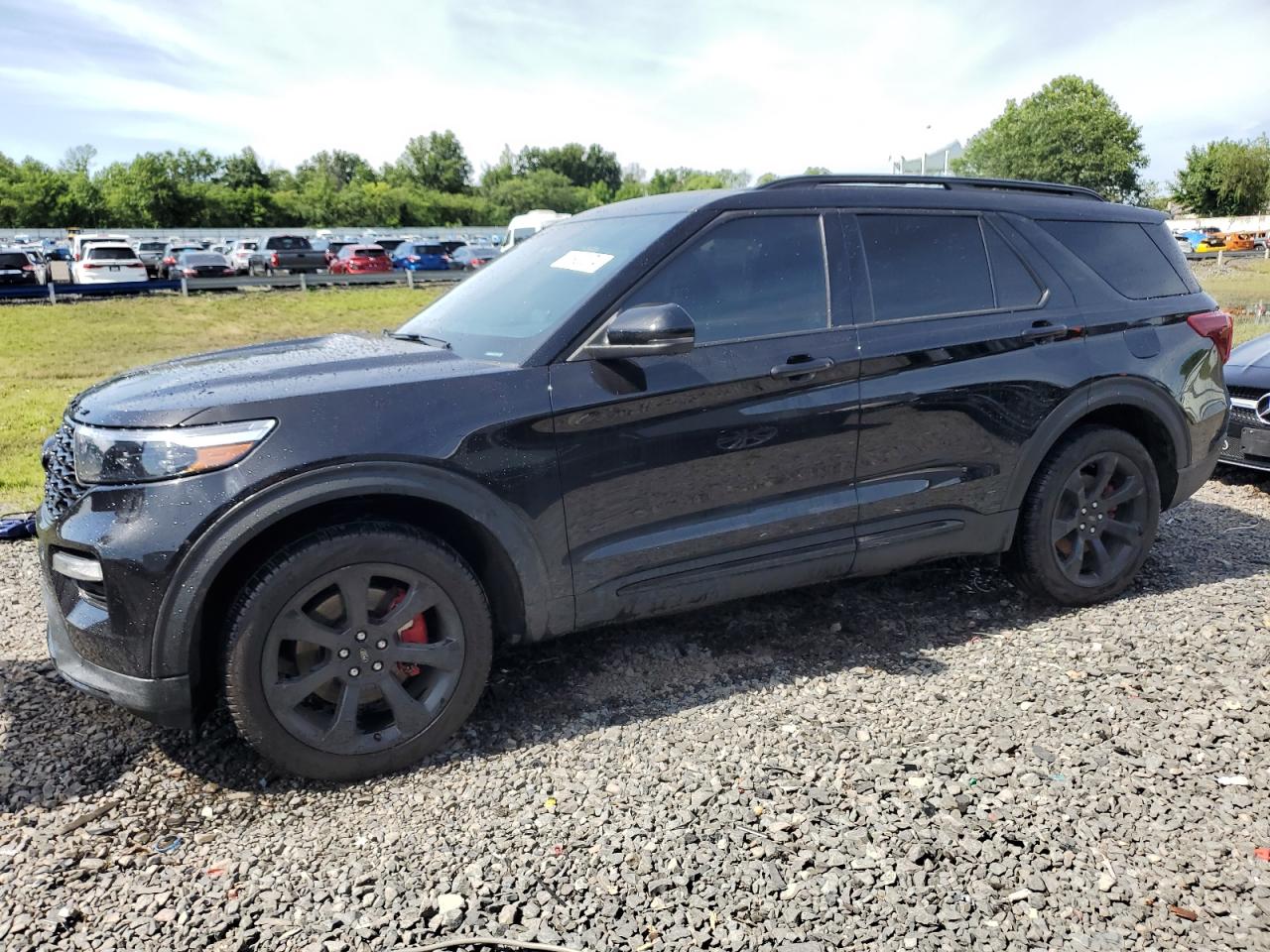 2022 FORD EXPLORER ST VIN:1FM5K8GC4NGC47837
