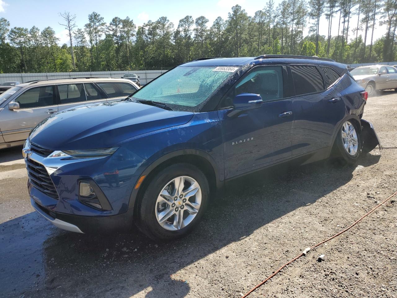 2022 CHEVROLET BLAZER 3LT VIN:3GNKBDRS6NS158865